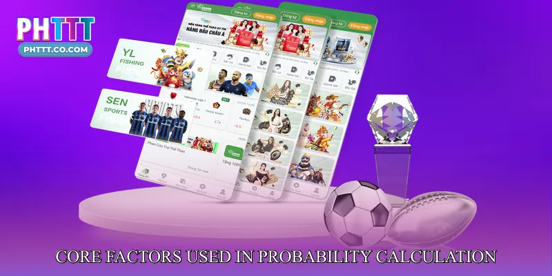 Core Factors Used in Probability Calculation