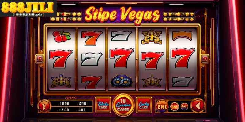 Classic 3 reel slots interface featuring cherries, bars, and sevens