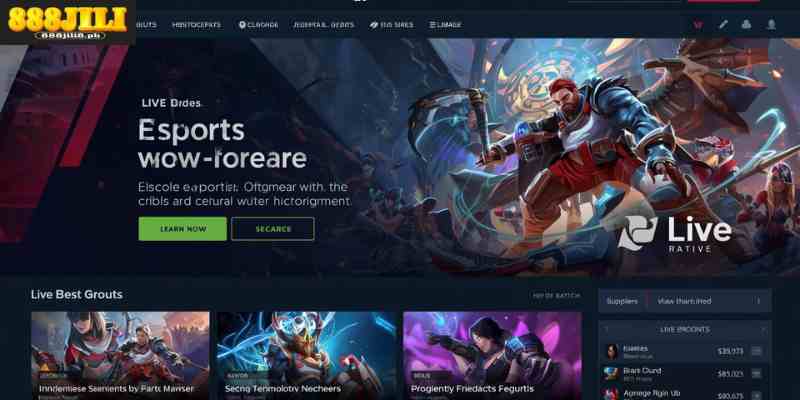 esports betting site with live odds and professional gaming tournament