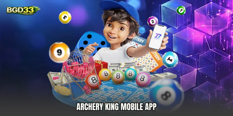 Archery King mobile app